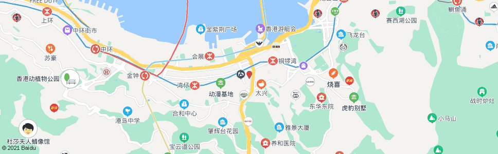 香港寶靈頓道_巴士站地圖_香港巴士_妙搜巴士搜尋2024