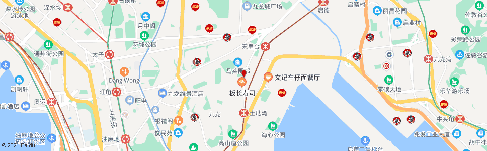 香港新山道_巴士站地圖_香港巴士_妙搜巴士搜尋2024