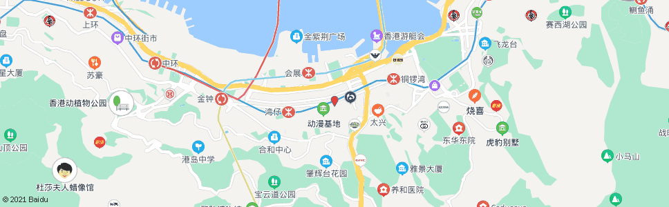 香港集城中心_巴士站地圖_香港巴士_妙搜巴士搜尋2024