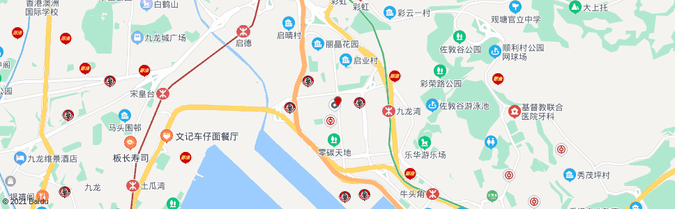 香港電照道_巴士站地圖_香港巴士_妙搜巴士搜尋2024