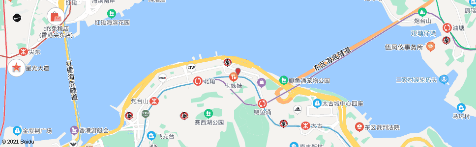 香港健康村_巴士站地圖_香港巴士_妙搜巴士搜尋2024