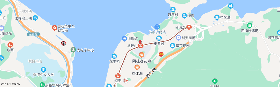 香港馬鞍山廣場_巴士站地圖_香港巴士_妙搜巴士搜尋2024