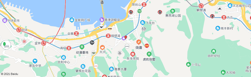 香港海景台_巴士站地圖_香港巴士_妙搜巴士搜尋2024