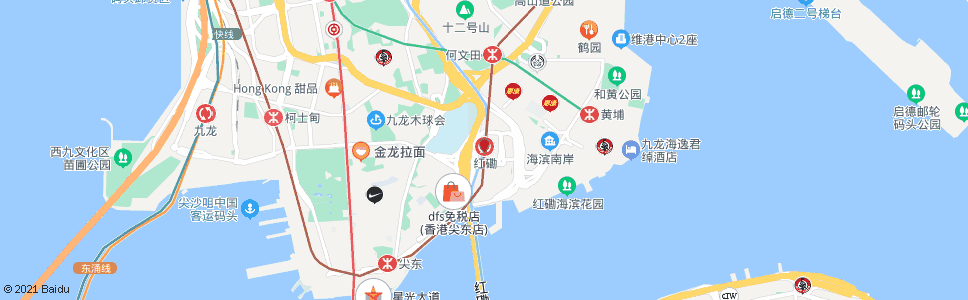 香港香港公園_巴士站地圖_香港巴士_妙搜巴士搜尋2024