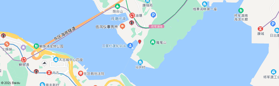 香港鯉魚門廣場_巴士站地圖_香港巴士_妙搜巴士搜尋2024