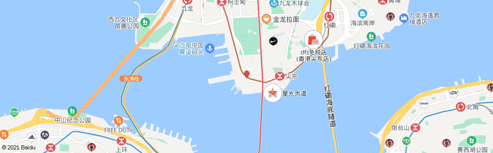 香港1881HERITAGE(近星光行)_巴士站地圖_香港巴士_妙搜巴士搜尋2024