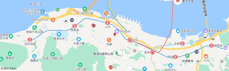 香港威靈頓街_巴士站地圖_香港巴士_妙搜巴士搜尋2024