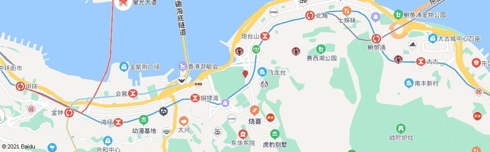 香港興發街_巴士站地圖_香港巴士_妙搜巴士搜尋2024