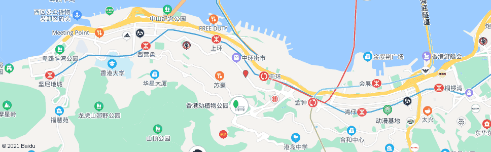 香港皇后大道中_巴士站地圖_香港巴士_妙搜巴士搜尋2024