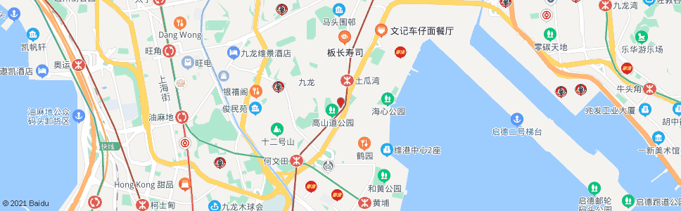 香港江西街_巴士站地圖_香港巴士_妙搜巴士搜尋2024