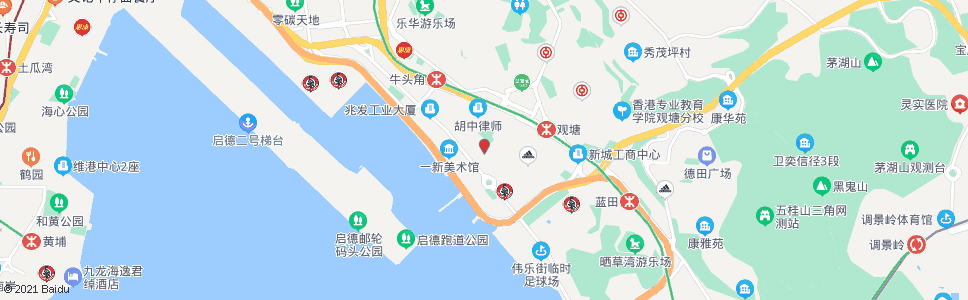香港觀塘駿業街_巴士站地圖_香港巴士_妙搜巴士搜尋2024