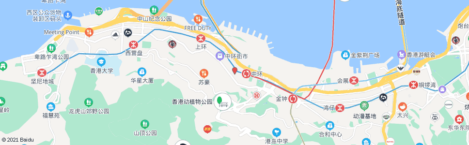 香港崇華街_巴士站地圖_香港巴士_妙搜巴士搜尋2024