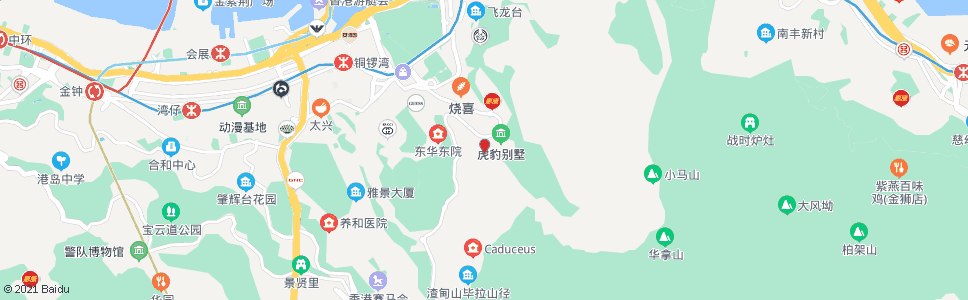 香港大坑徑_巴士站地圖_香港巴士_妙搜巴士搜尋2024