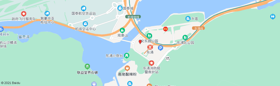 香港東湧纜車站_巴士站地圖_香港巴士_妙搜巴士搜尋2024