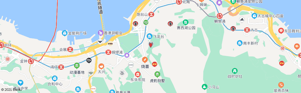 香港怡景道_巴士站地圖_香港巴士_妙搜巴士搜尋2024