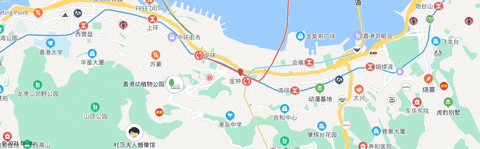 香港海富中心_巴士站地圖_香港巴士_妙搜巴士搜尋2024