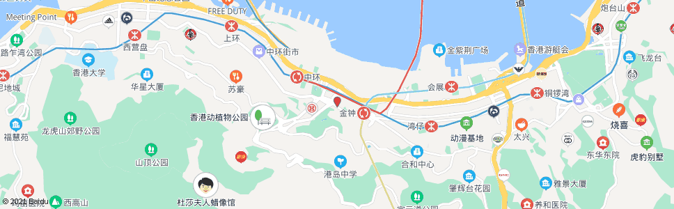 香港美荔道_巴士站地圖_香港巴士_妙搜巴士搜尋2024