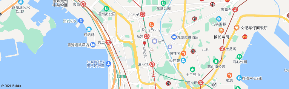 香港上海街(朗豪坊)_巴士站地圖_香港巴士_妙搜巴士搜尋2024