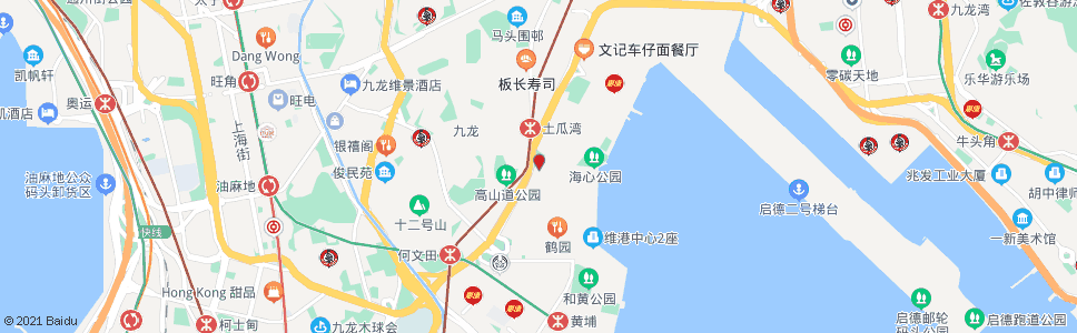 香港鴻福街_巴士站地圖_香港巴士_妙搜巴士搜尋2024
