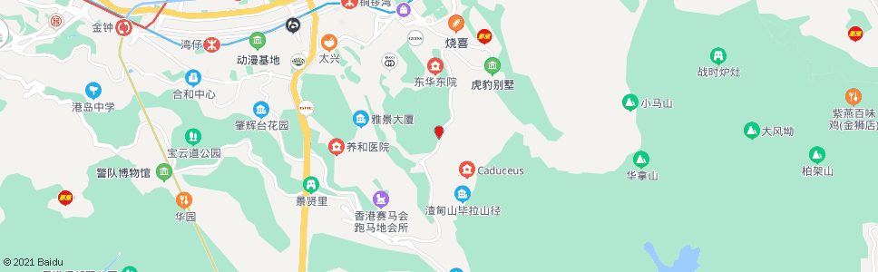 香港大坑道_巴士站地圖_香港巴士_妙搜巴士搜尋2024