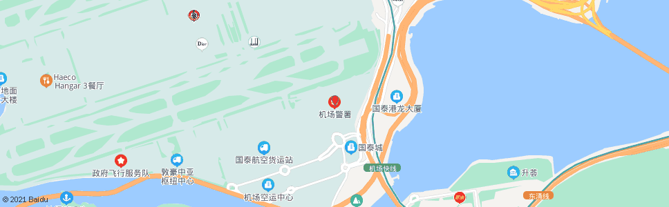 香港機場警署_巴士站地圖_香港巴士_妙搜巴士搜尋2024
