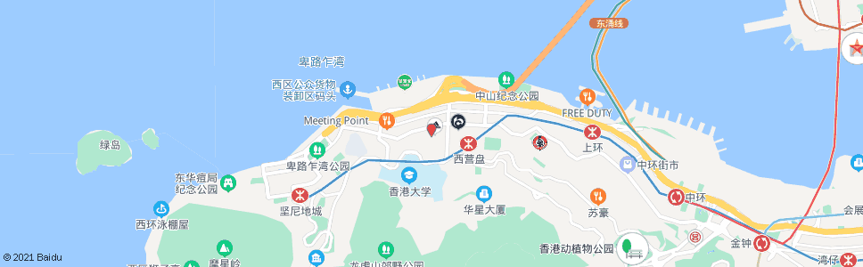 香港創新路第二站_巴士站地圖_香港巴士_妙搜巴士搜尋2024