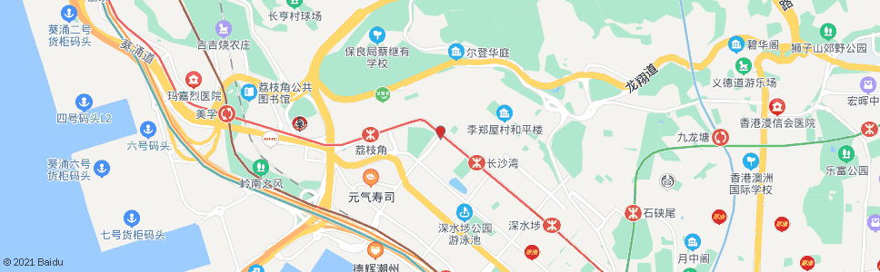 香港興華街西_巴士站地圖_香港巴士_妙搜巴士搜尋2024