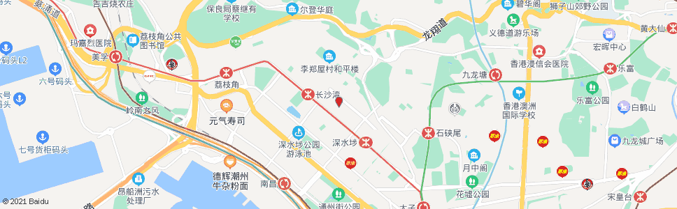 香港福榮街_巴士站地圖_香港巴士_妙搜巴士搜尋2024