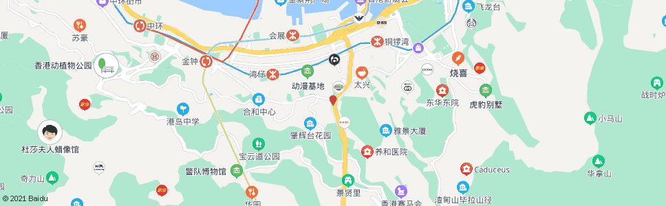 香港皇后大道東_巴士站地圖_香港巴士_妙搜巴士搜尋2024