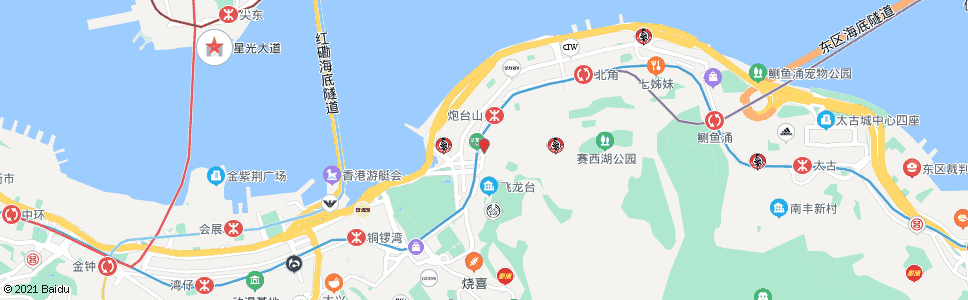 香港康麗苑_巴士站地圖_香港巴士_妙搜巴士搜尋2024