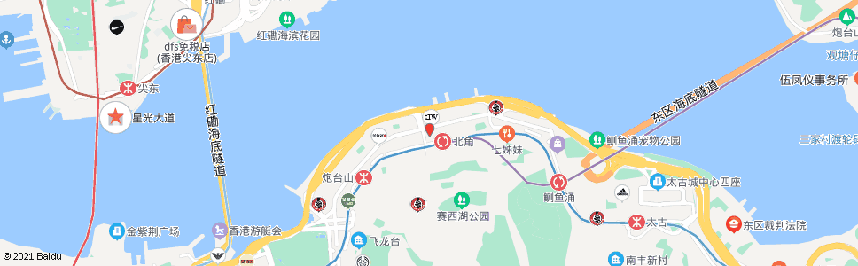 香港北角(馬寶道)_巴士站地圖_香港巴士_妙搜巴士搜尋2024