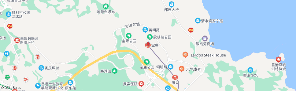 香港寶琳站_巴士站地圖_香港巴士_妙搜巴士搜尋2024