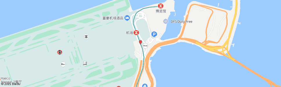 香港機場(地面運輸中心)_巴士站地圖_香港巴士_妙搜巴士搜尋2024