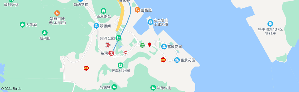 香港富城閣_巴士站地圖_香港巴士_妙搜巴士搜尋2024