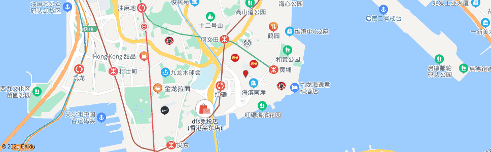 香港紅荔道_巴士站地圖_香港巴士_妙搜巴士搜尋2024