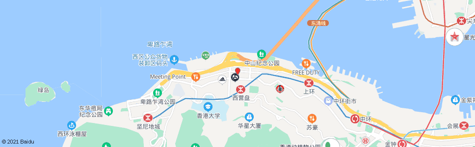 香港正街_巴士站地圖_香港巴士_妙搜巴士搜尋2024