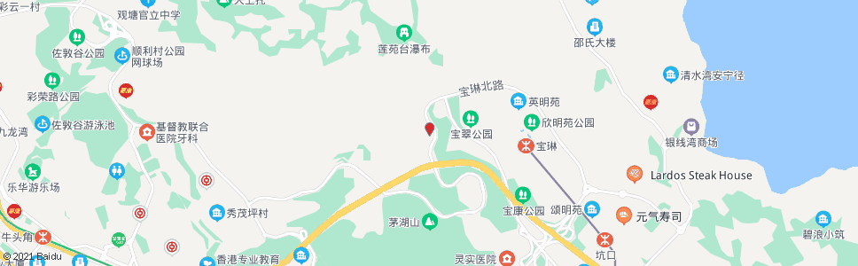 香港翠琳_巴士站地圖_香港巴士_妙搜巴士搜尋2024