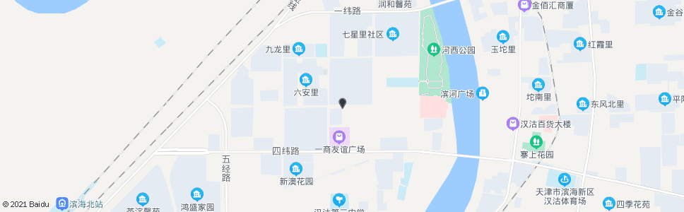 天津汉沽六中_公交站地图_天津公交_妙搜公交查询2024