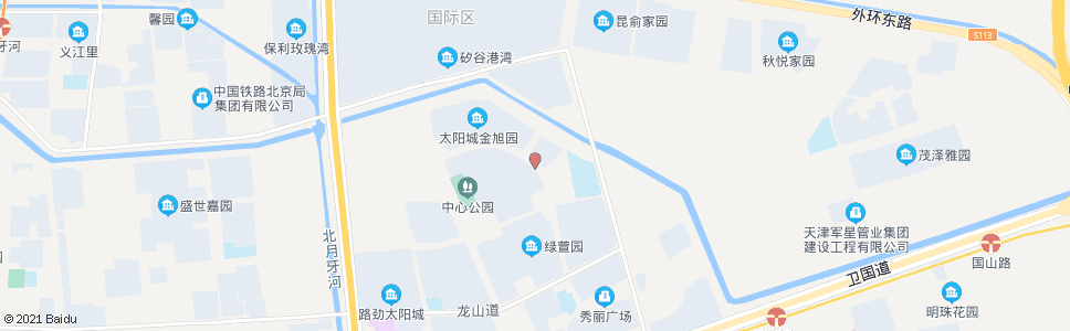 天津银蕊园_公交站地图_天津公交_妙搜公交查询2024