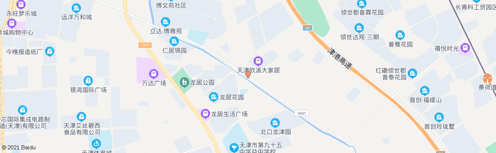 天津柳杨道_公交站地图_天津公交_妙搜公交查询2024