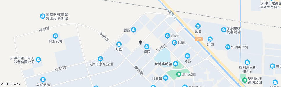 天津香园_公交站地图_天津公交_妙搜公交查询2024