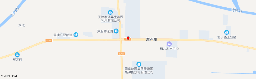天津杨北公路(津大线)_公交站地图_天津公交_妙搜公交查询2024