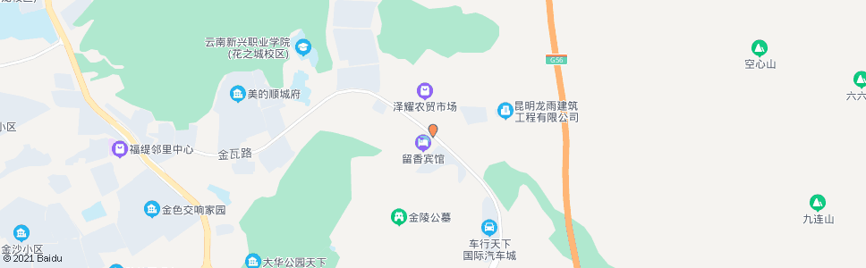 昆明青龙村(金瓦路)_公交站地图_昆明公交_妙搜公交查询2024