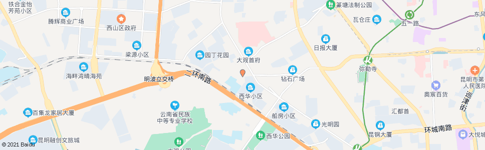 昆明卢家营_公交站地图_昆明公交_妙搜公交查询2024