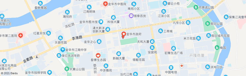 金华股票市场_公交站地图_金华公交_妙搜公交查询2024