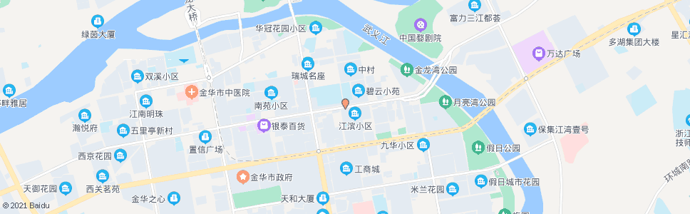 金华明伦街南_公交站地图_金华公交_妙搜公交查询2024