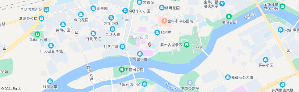 金华望江饭店_公交站地图_金华公交_妙搜公交查询2024