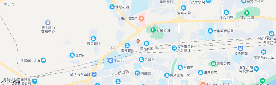 金华金环宾馆_公交站地图_金华公交_妙搜公交查询2024