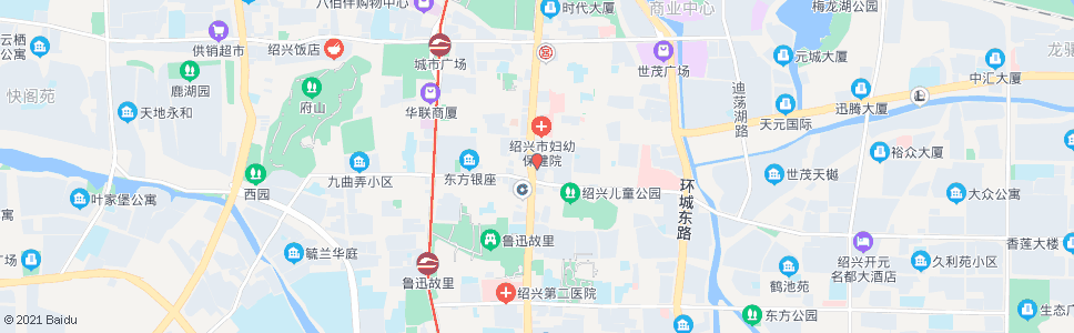绍兴杭州银行_公交站地图_绍兴公交_妙搜公交查询2024