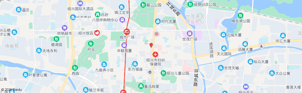 绍兴小商品市场1_公交站地图_绍兴公交_妙搜公交查询2024